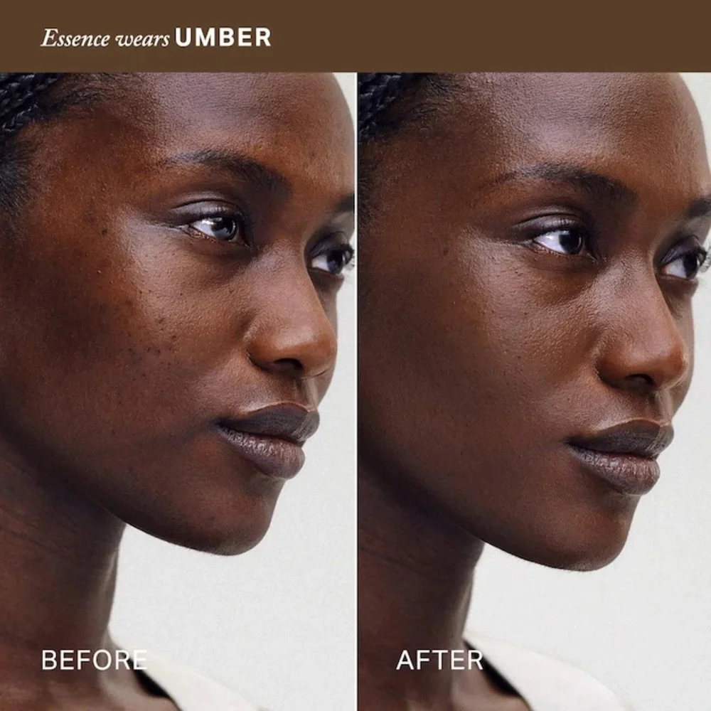 Umber 🆕 MERIT The Minimalist Perfecting Complexion Foundation & Concealer Stick - Picture 2 of 7